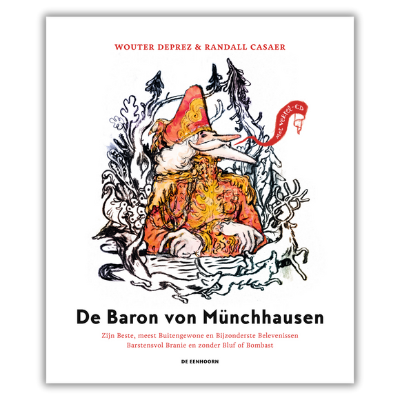 DE BARON VON MÜNCHHAUSEN (BOEK + CD)