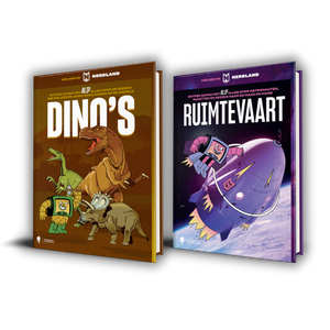 DINO'S & RUIMTEVAART (SET VAN 2 BOEKEN 8+)