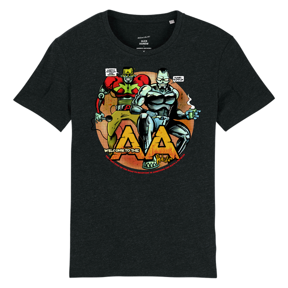 WTTAA COMIC (UNISEX T-SHIRT ZWART)