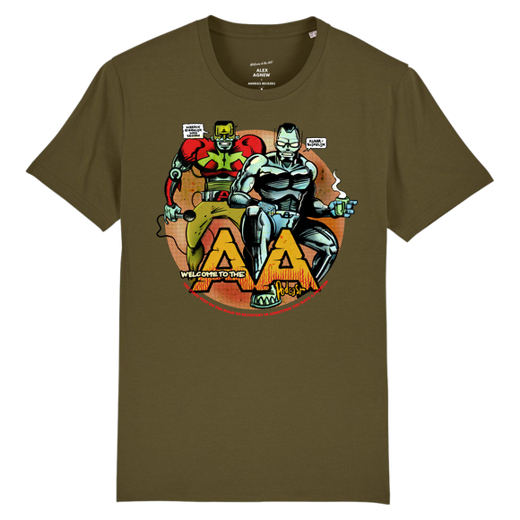 WTTAA COMIC (UNISEX T-SHIRT ARMY)