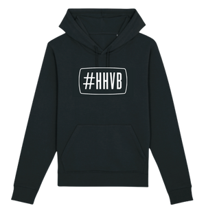 #HHVB (UNISEX HOODIE ZWART)