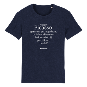 SPEECH - PICASSO (UNISEX T-SHIRT MARINEBLAUW)