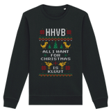 KERSTTRUI HHVB (UNISEX SWEATER ZWART)