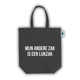 MIJN ANDERE ZAK IS EEN LIJKZAK (TOTEBAG)