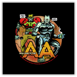 WTTAA COMIC (UNISEX T-SHIRT ZWART)