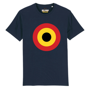 BELPOP BONANZA TARGET (UNISEX T-SHIRT MARINEBLAUW)