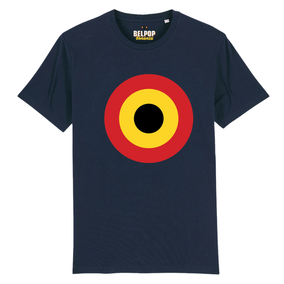 BELPOP BONANZA TARGET (UNISEX T-SHIRT MARINEBLAUW)