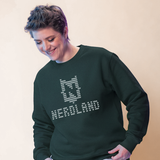 KERSTTRUI NERDLAND LOGO (UNISEX SWEATER)