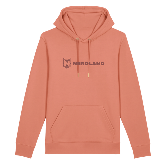 NERDLAND - LOGO (UNISEX HOODIE FRAICHE PECHE)