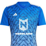NERDLAND - VOERTBALSHIRT (UNISEX BLAUW)